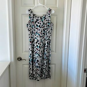 Colorful Talbots midi dress